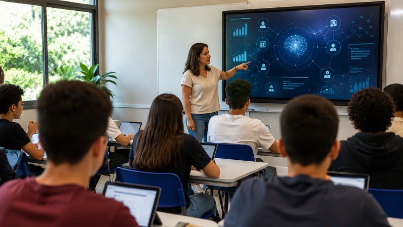 Inteligência artificial nas escolas: tecnologia deve apoiar o aprendizado, não substituir o pensamento crítico